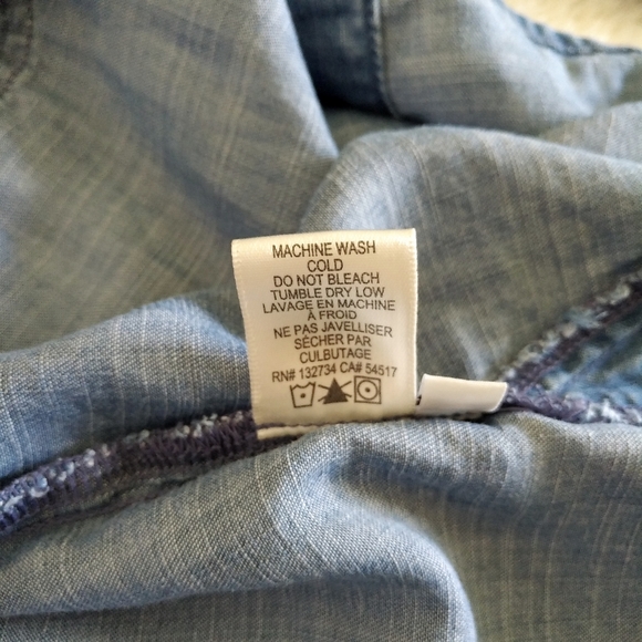 cloth & stone Button Down⬇️ Denim Shirt-NWOT - Picture 10 of 10
